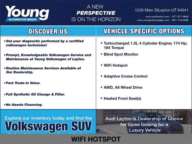 new 2025 Volkswagen Taos car, priced at $30,951