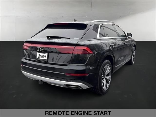 new 2025 Audi Q8 car, priced at $80,955