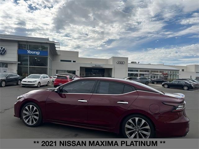 used 2021 Nissan Maxima car, priced at $26,499