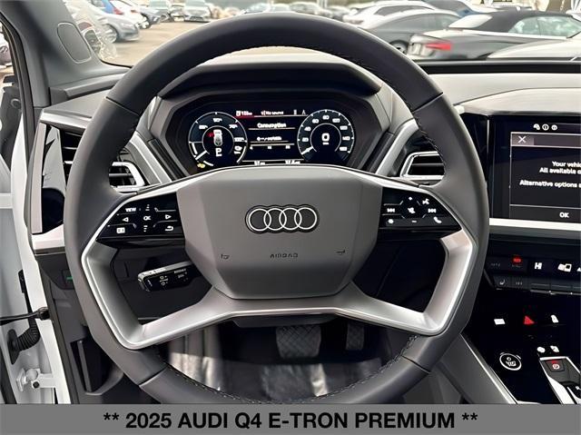 new 2025 Audi Q4 e-tron car, priced at $62,040