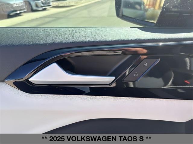 new 2025 Volkswagen Taos car, priced at $29,221