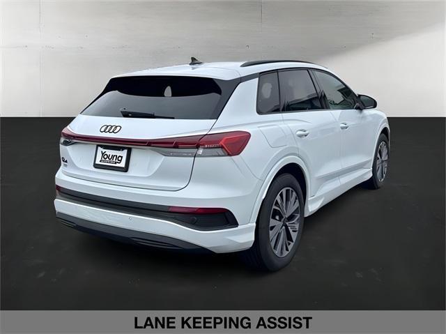 new 2025 Audi Q4 e-tron car, priced at $55,585