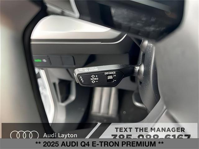 new 2025 Audi Q4 e-tron car, priced at $55,585