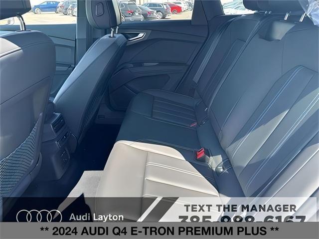 new 2024 Audi Q4 e-tron car, priced at $58,999