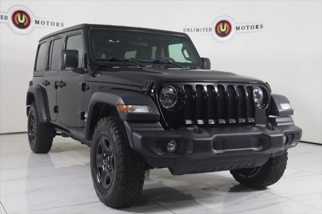 used 2020 Jeep Wrangler Unlimited car, priced at $24,195