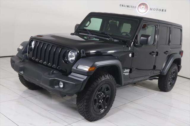 used 2020 Jeep Wrangler Unlimited car, priced at $24,195