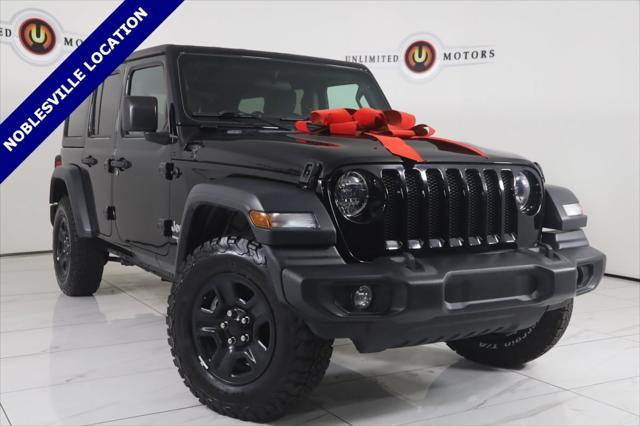 used 2020 Jeep Wrangler Unlimited car, priced at $24,195