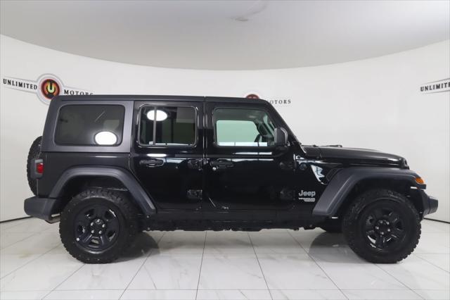 used 2020 Jeep Wrangler Unlimited car, priced at $24,195