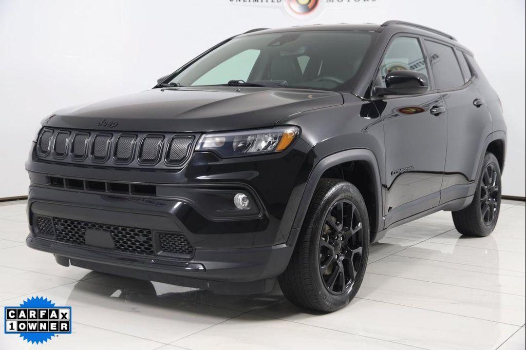 used 2022 Jeep Compass car, priced at $22,350