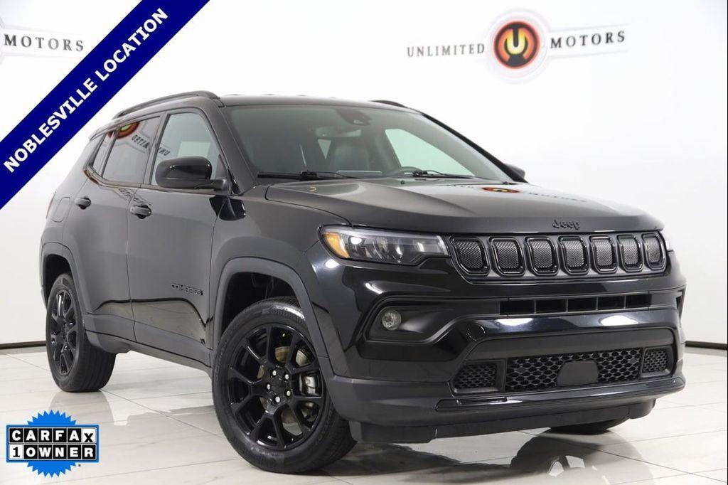 used 2022 Jeep Compass car, priced at $22,350