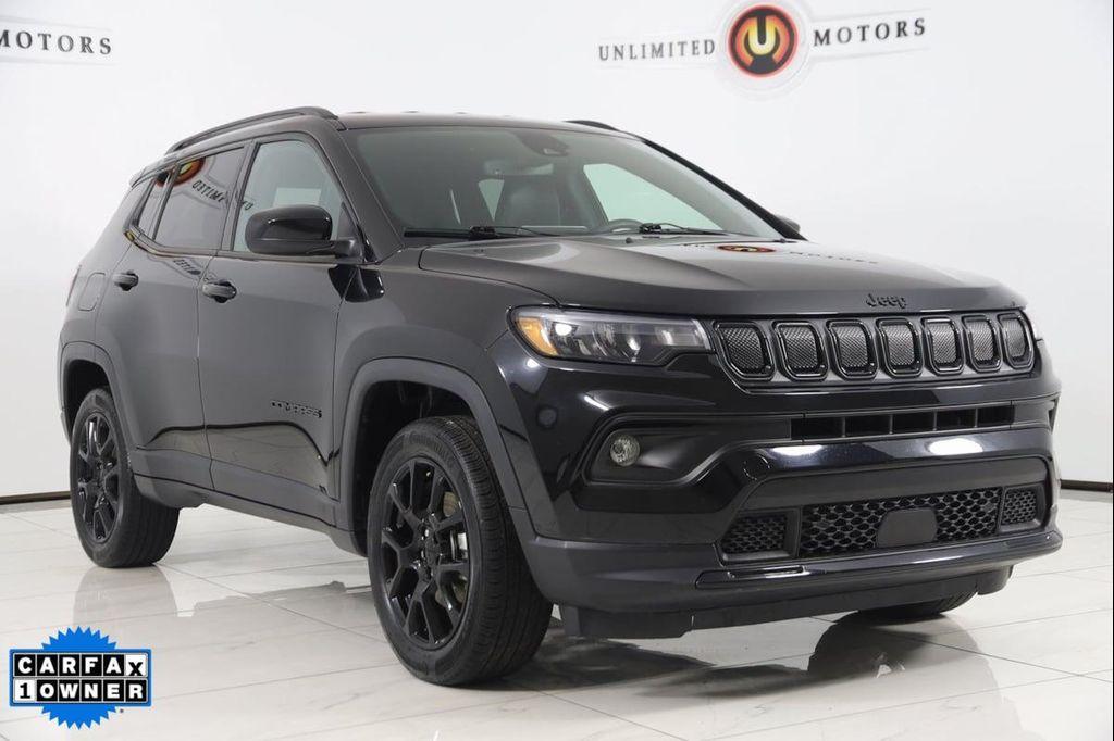 used 2022 Jeep Compass car, priced at $22,350