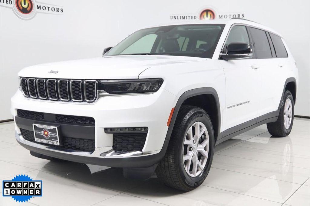 used 2022 Jeep Grand Cherokee L car, priced at $34,500
