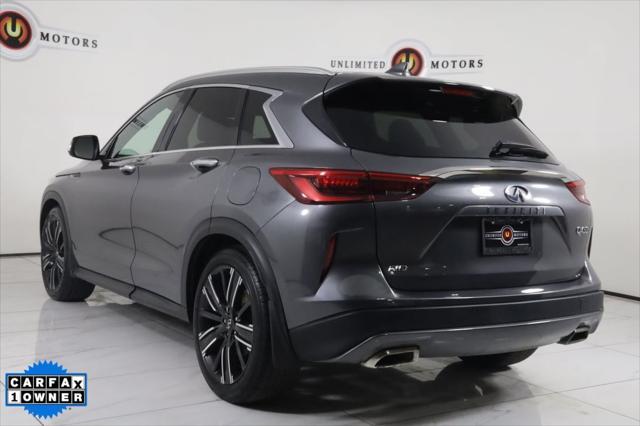 used 2021 INFINITI QX50 car, priced at $27,500