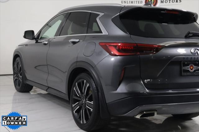 used 2021 INFINITI QX50 car, priced at $27,500