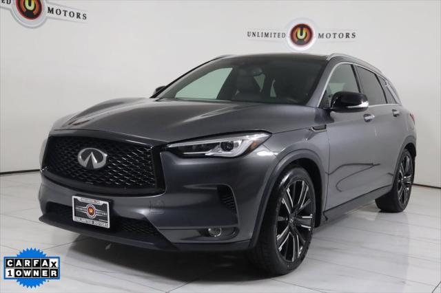 used 2021 INFINITI QX50 car, priced at $27,500