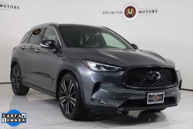 used 2021 INFINITI QX50 car, priced at $27,500