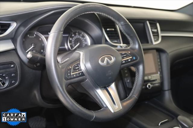 used 2021 INFINITI QX50 car, priced at $27,500