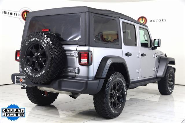 used 2021 Jeep Wrangler car, priced at $29,995