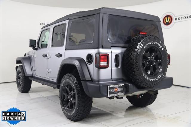 used 2021 Jeep Wrangler car, priced at $29,995