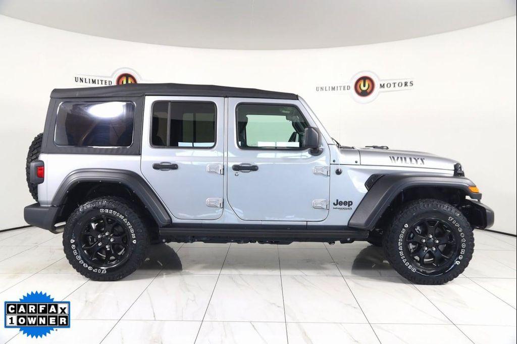 used 2021 Jeep Wrangler car, priced at $29,700