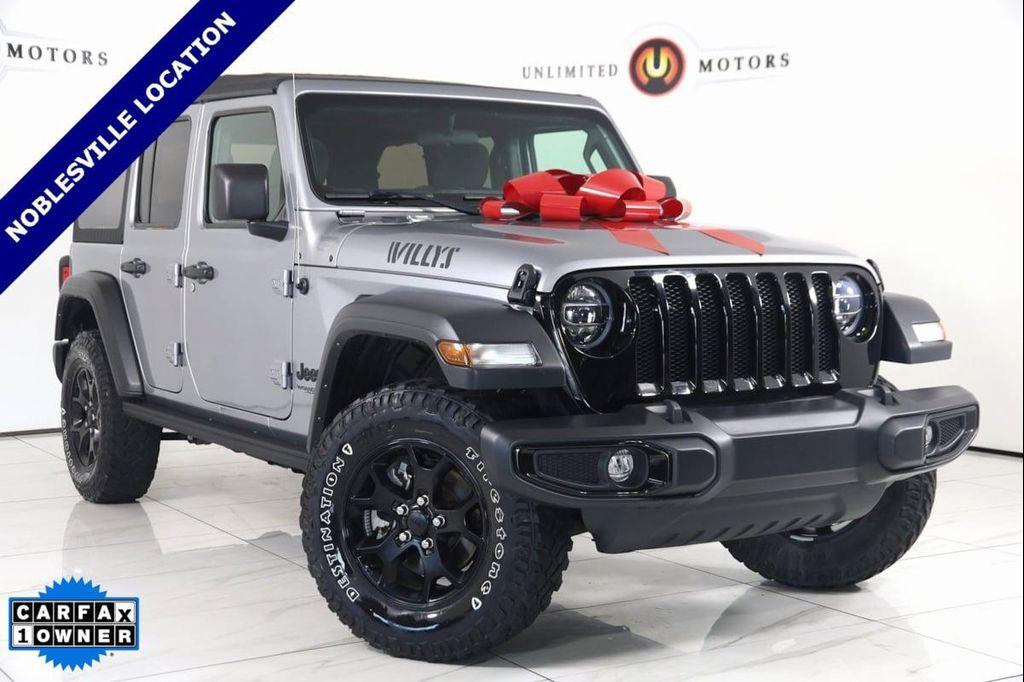 used 2021 Jeep Wrangler car, priced at $29,700