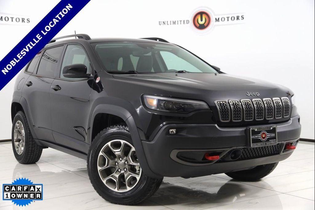 used 2022 Jeep Cherokee car, priced at $27,995