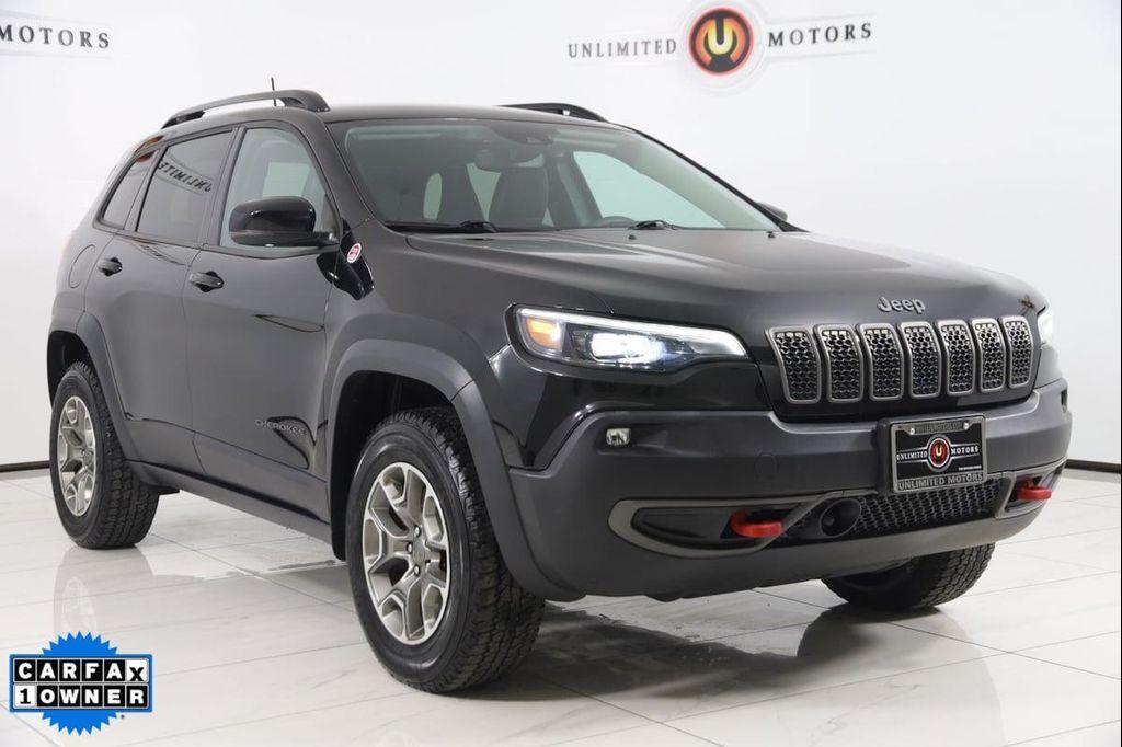 used 2022 Jeep Cherokee car, priced at $27,995
