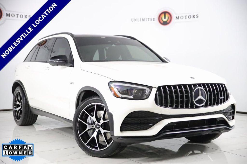 used 2022 Mercedes-Benz AMG GLC 43 car, priced at $42,995