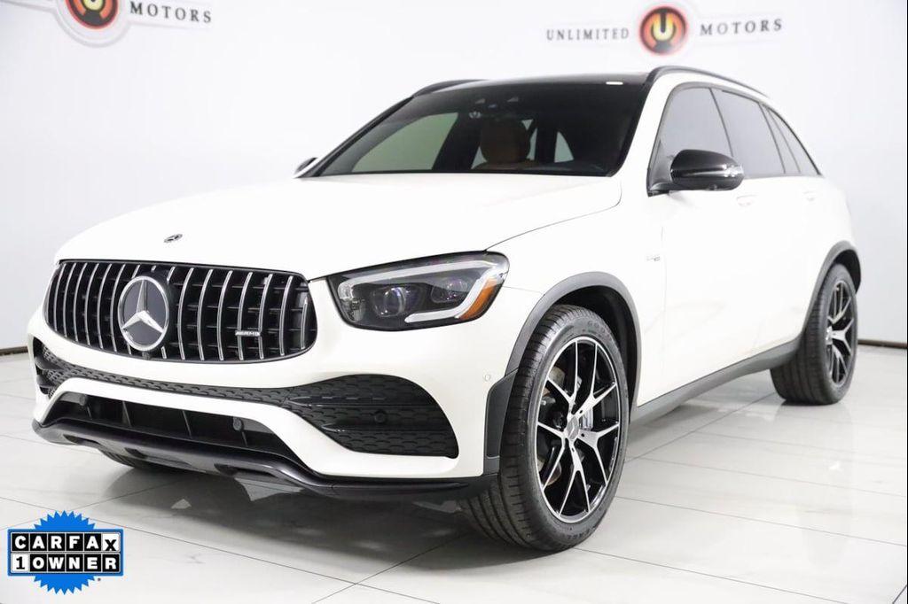 used 2022 Mercedes-Benz AMG GLC 43 car, priced at $42,995