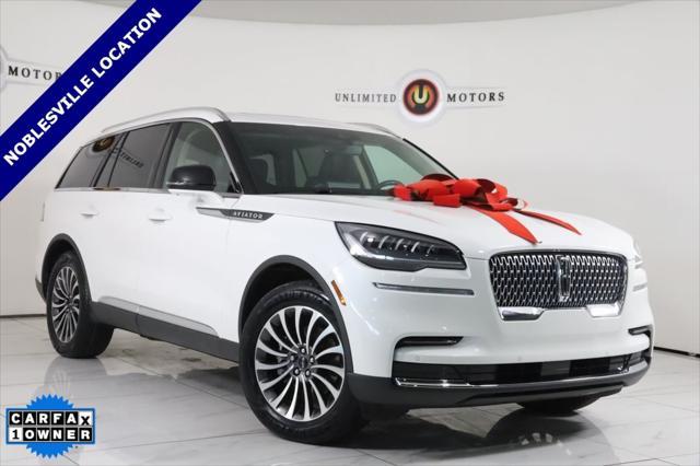 used 2022 Lincoln Aviator car, priced at $44,800