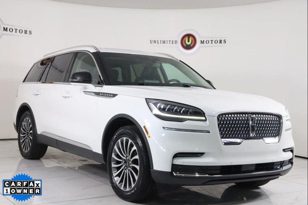 used 2022 Lincoln Aviator car, priced at $40,500