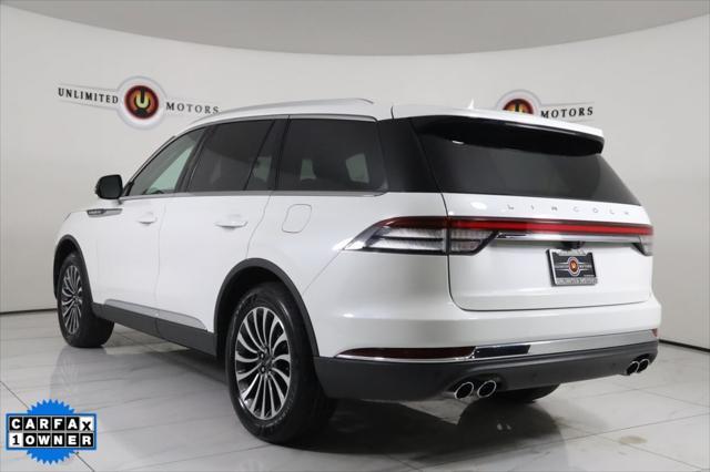 used 2022 Lincoln Aviator car, priced at $44,800