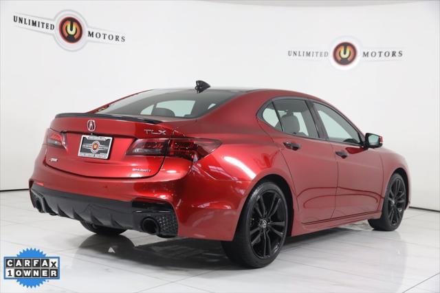 used 2020 Acura TLX car, priced at $28,500