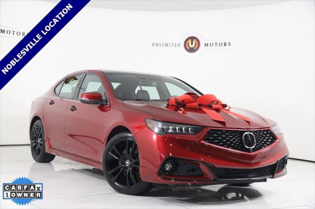 used 2020 Acura TLX car, priced at $28,500