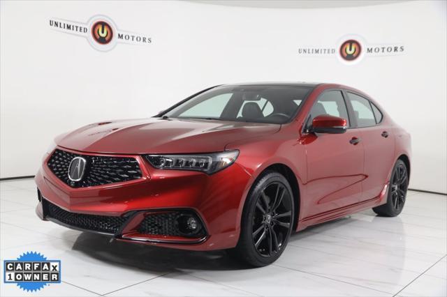 used 2020 Acura TLX car, priced at $28,500