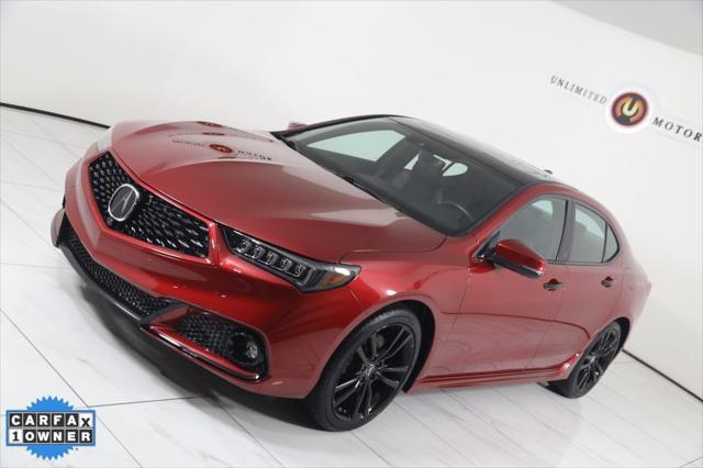 used 2020 Acura TLX car, priced at $28,500