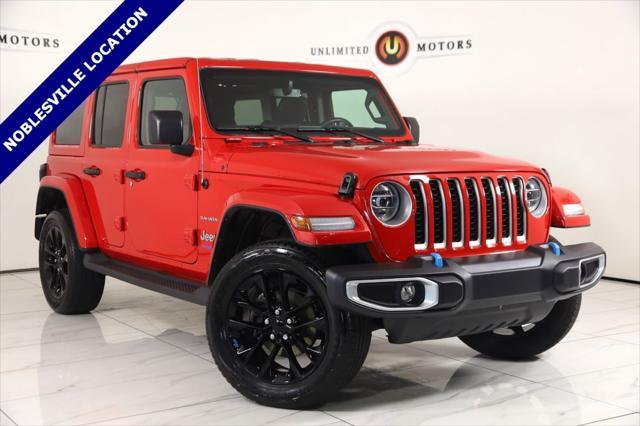 used 2022 Jeep Wrangler Unlimited 4xe car, priced at $34,895