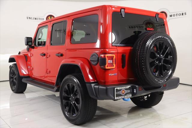 used 2022 Jeep Wrangler Unlimited 4xe car, priced at $34,895
