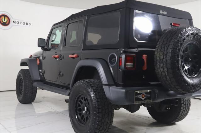 used 2018 Jeep Wrangler Unlimited car, priced at $23,895