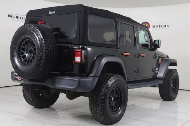 used 2018 Jeep Wrangler Unlimited car, priced at $23,895