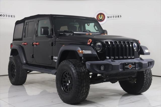 used 2018 Jeep Wrangler Unlimited car, priced at $23,895