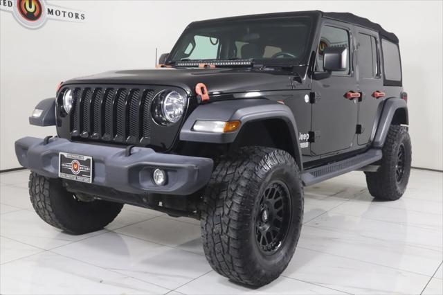 used 2018 Jeep Wrangler Unlimited car, priced at $23,895