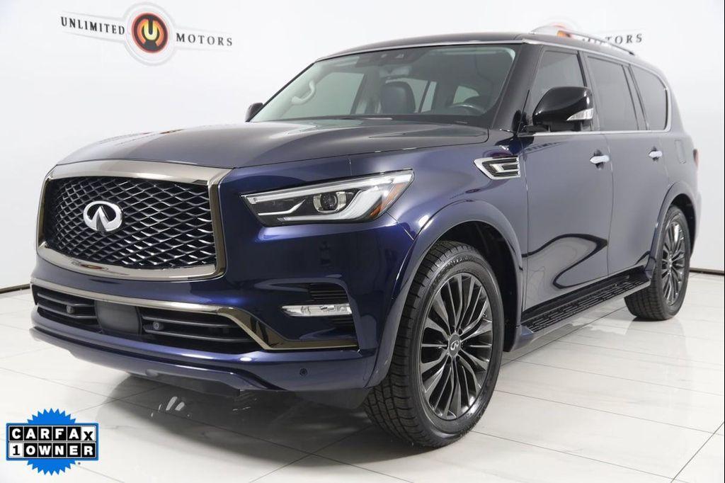 used 2021 INFINITI QX80 car, priced at $37,500
