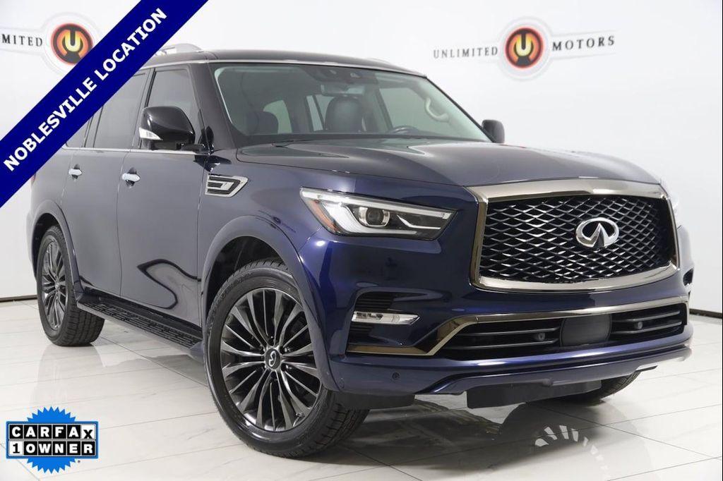 used 2021 INFINITI QX80 car, priced at $37,500