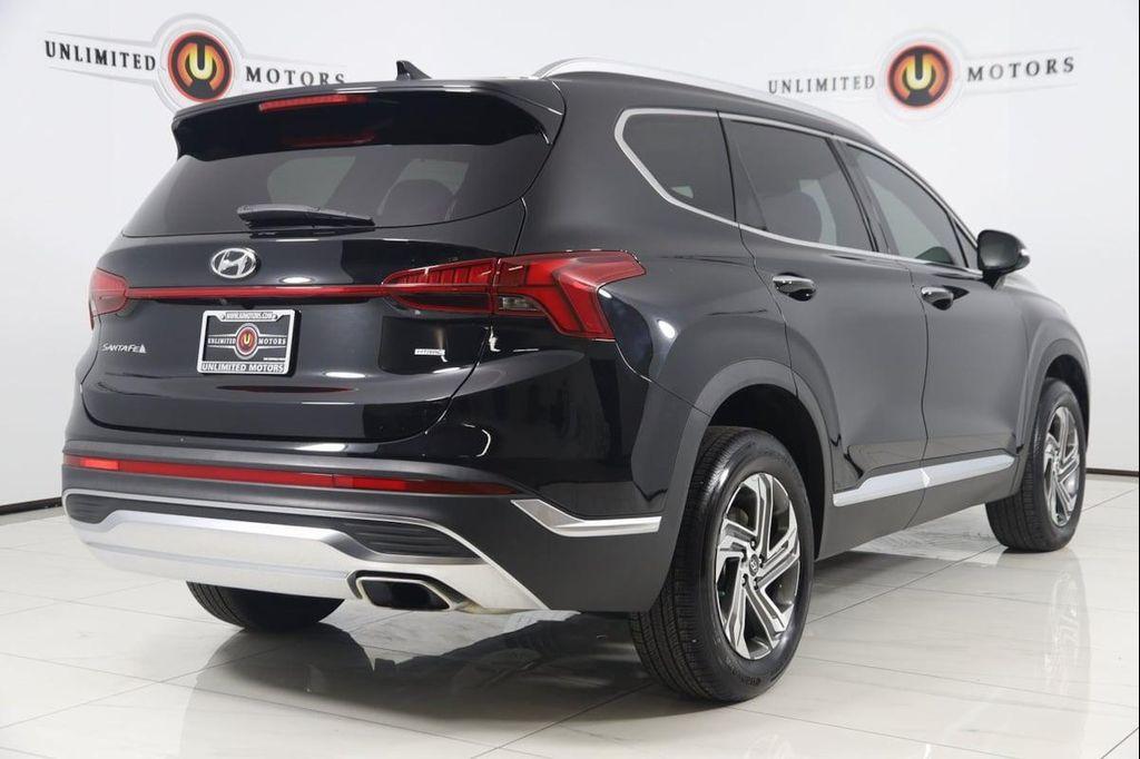 used 2021 Hyundai Santa Fe car, priced at $20,500