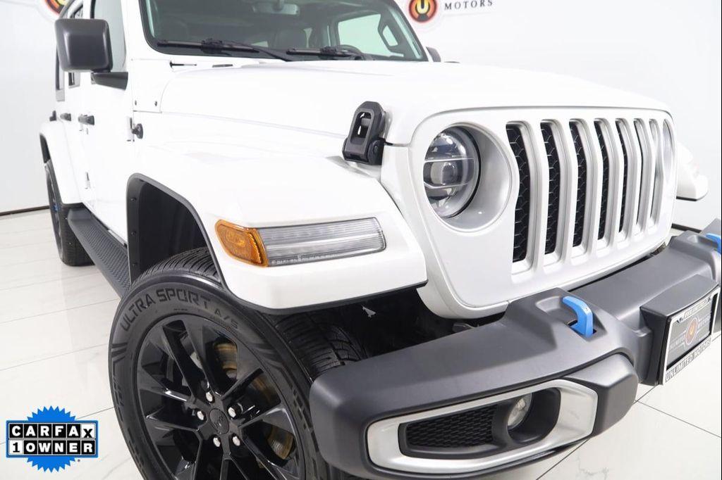 used 2022 Jeep Wrangler Unlimited 4xe car, priced at $30,500