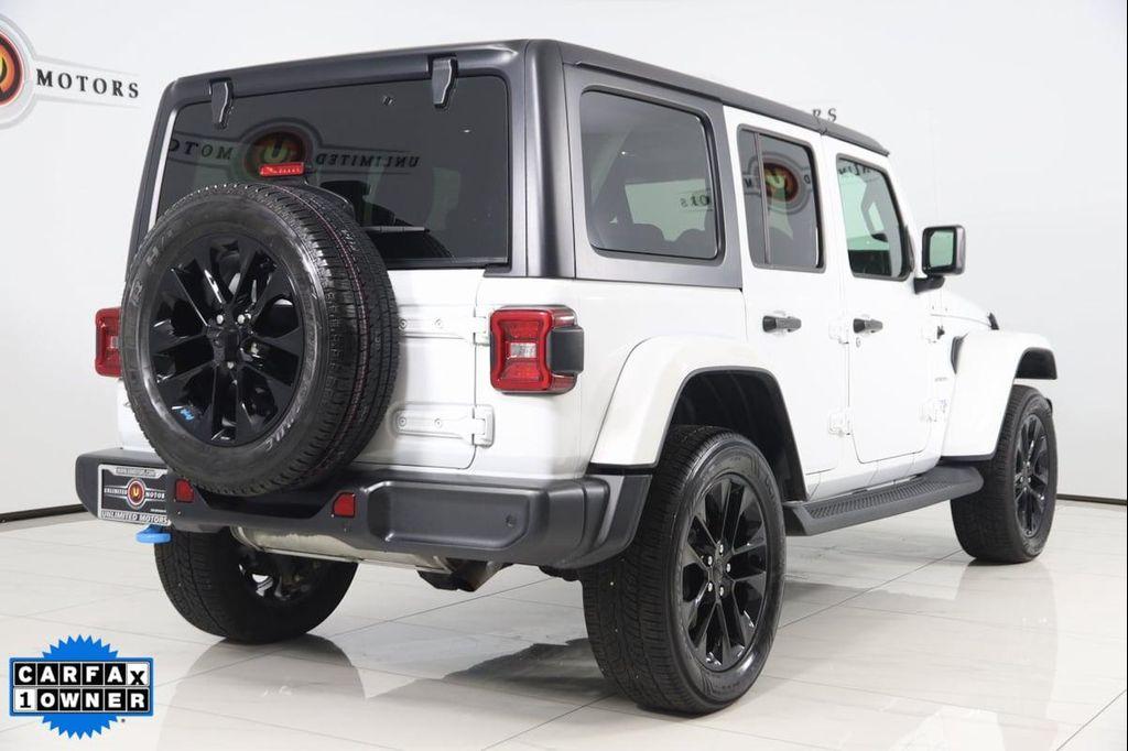 used 2022 Jeep Wrangler Unlimited 4xe car, priced at $30,500