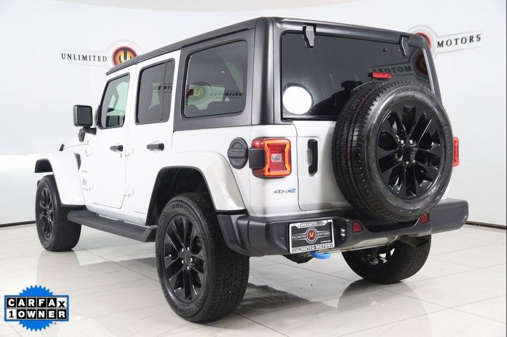 used 2022 Jeep Wrangler Unlimited 4xe car, priced at $30,500