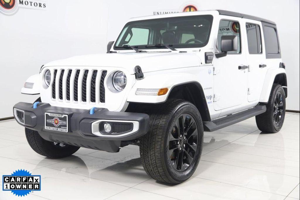 used 2022 Jeep Wrangler Unlimited 4xe car, priced at $30,500
