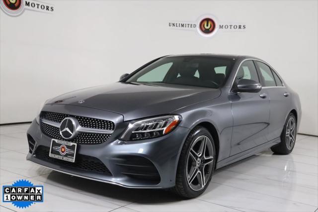 used 2021 Mercedes-Benz C-Class car, priced at $26,995